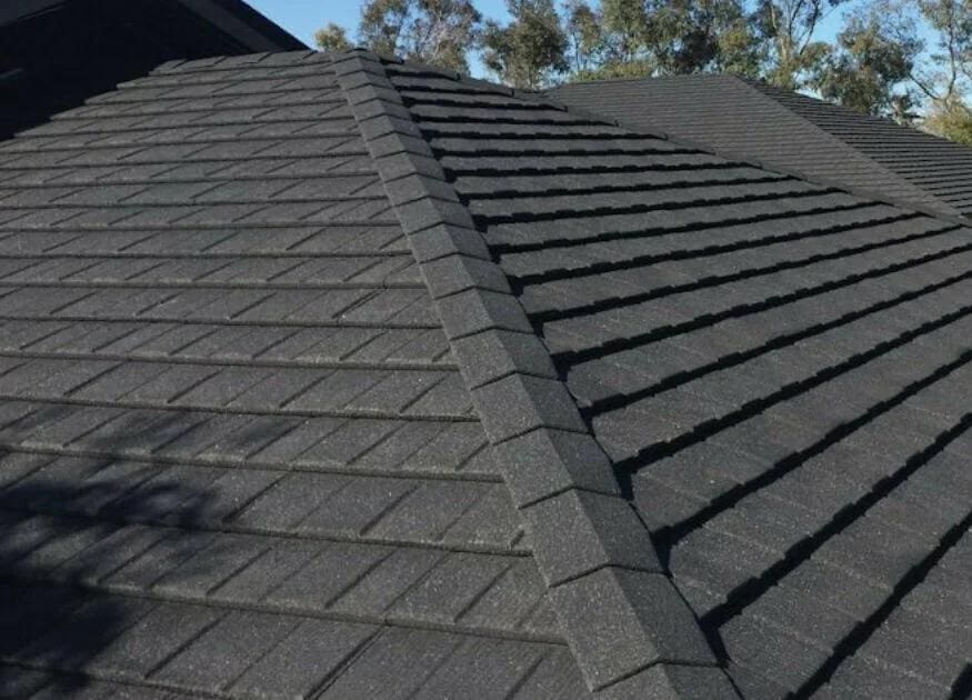 Stone-coated steel roofing