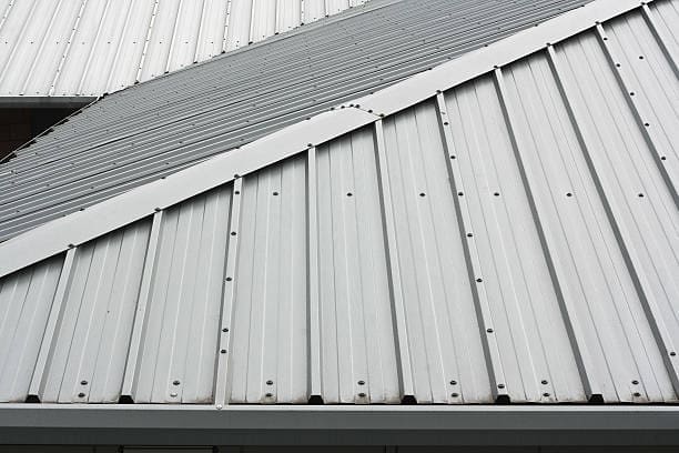 Zinc roof