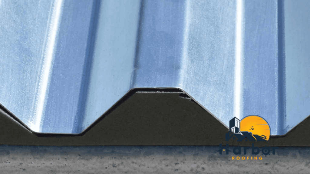 Corrugated Metal Panels 4PCS 6.6ft X 1.4in Metal Roof Foam Closure Strips Roll, Universal Vented Ridge Material With Self Adhesive, Polyurethane (PU) Insulating Felt Panels For Metal Roofing, Black Roof Panels